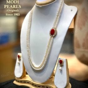 Exclusive Pearl Side Broach Set Image