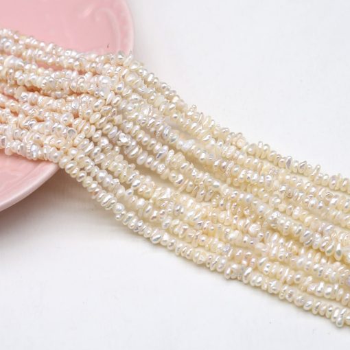 Baroque Small White Pearl String (7 Gram) - Image 4
