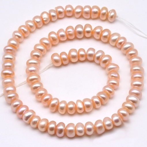 Buy Loose Peach Button Pearl Online